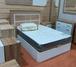 Cama Canapé Matrimonio + Colchón