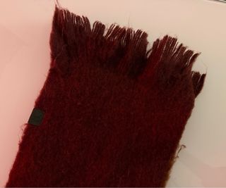 Bufanda de lana multicolor