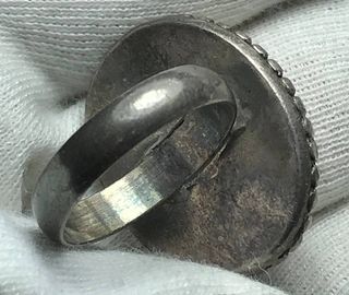 Anillo Plata Ley Ámbar Amarillo + Regalo