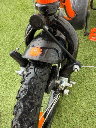 Bicicleta Infantil B'Twin Naranja