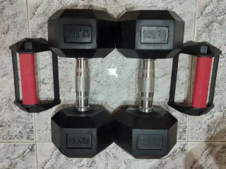 Banco de Pesas Ajustable FLYBIRD + Mancuernas