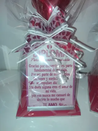 Diploma de Amor Corazón San Valentín