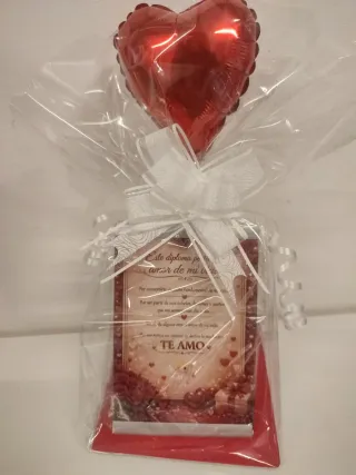 Diploma de Amor Corazón San Valentín