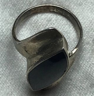 Anillo Plata Ley Ónix + Regalo