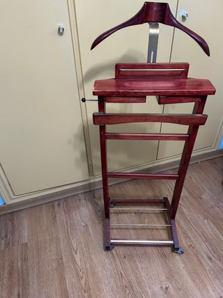 Galán de noche madera y metal