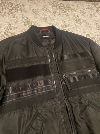 Cazadora Bomber Diesel Negra