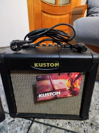 Set de guitarra Eléctrica Washburn y amplificador