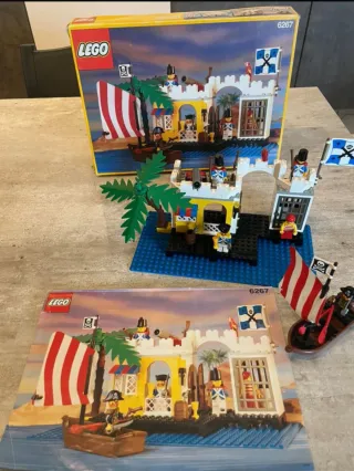 Lego 6267 Castello Pirati Completo