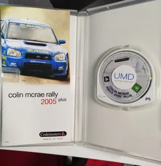 Colin McRae Rally 2005 Plus (PSP).