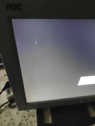 Monitor AOC Plata y Negro