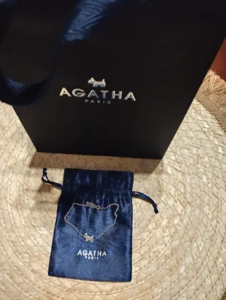 Pulsera de plata Agatha Paris