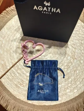Pulsera de plata Agatha Paris