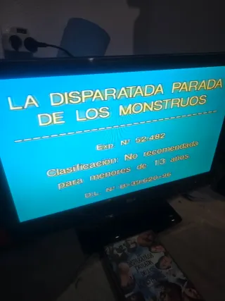 La Disparatada Parada De Los Monstruos VHS