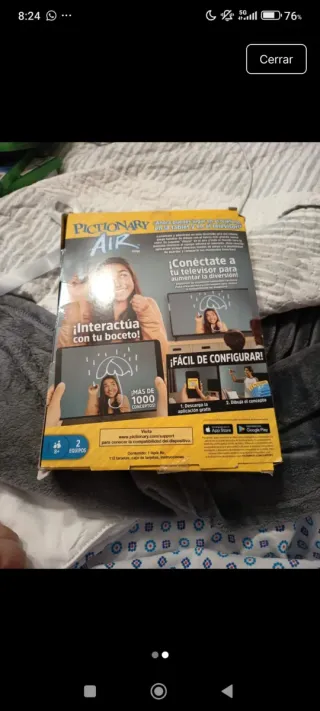 Pictionary Air Juego de Mesa Familiar