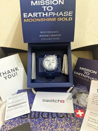 Swatch MoonSwatch Mission to Earthphase Moon