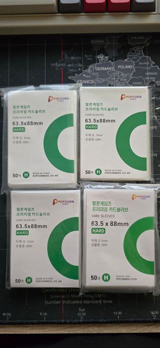 Fundas Popcorn Premium 63.5x88mm (50 uds)