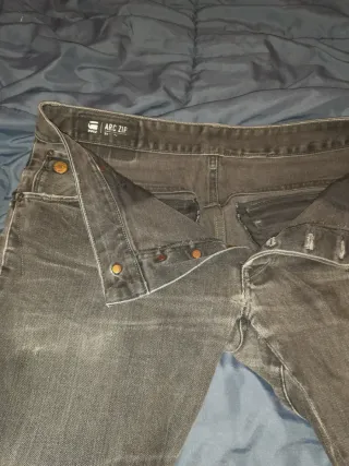 Pantalón vaquero negro talla .G star.LENGTH 34 W32