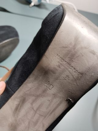 Zapatos Manolo's Elda Ante y Plataforma