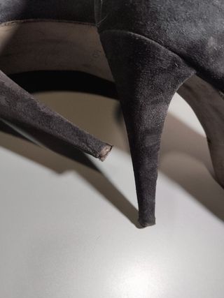 Zapatos Manolo's Elda Ante y Plataforma