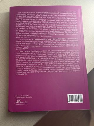 Compendio de derecho de la persona y del patpatrim