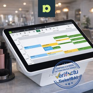 TPV táctil impresora de tickets software VERiFACTU