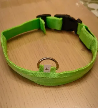 Collare per Cani in nylon con LED XL ⭐ Nuovo ⭐