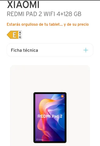 Xiaomi Redmi Pad 2 4+128 GB