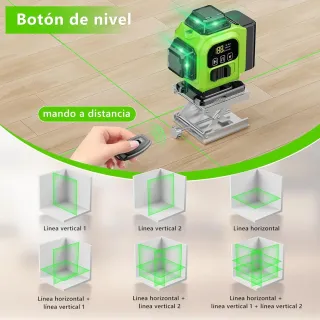 Nivel Láser 360° con Trípode