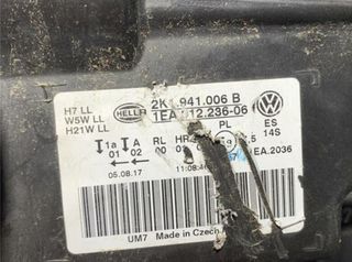 Faro volkswagen 2k1941006b caddy profesional 57360