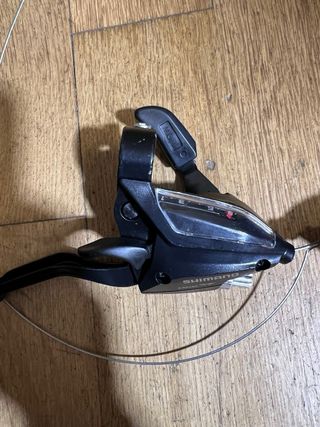 Shimano ST-EF500 3x8V - Conjunto Manípulos e Travã
