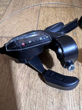 Shimano ST-EF500 3x8V - Conjunto Manípulos e Travã