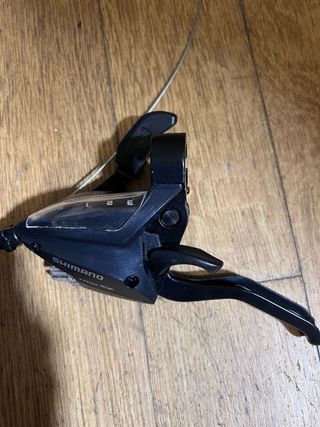 Shimano ST-EF500 3x8V - Conjunto Manípulos e Travã