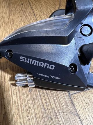 Shimano ST-EF500 3x8V - Conjunto Manípulos e Travã