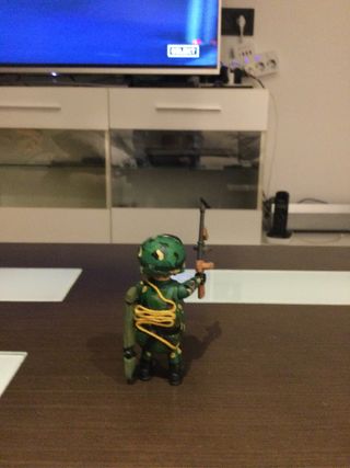 Playmobil paracaidista español clp custon