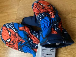 Guantes Spiderman H&M Talla 98/104 (2-4 años)