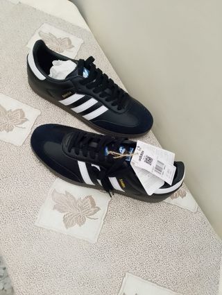 Adidas Samba OG nere/bianco/gum