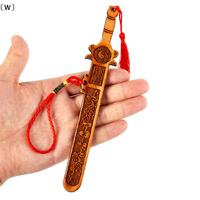 18,2CM ESPADA CHINA MADERA TAI CHI MELOCOTON