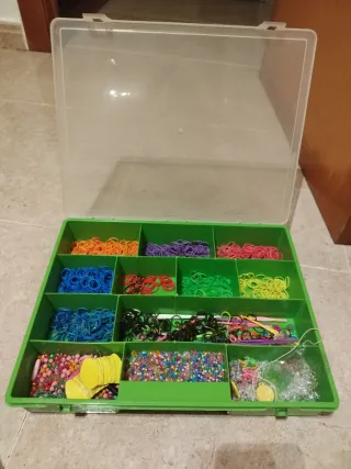 Caja Gomitas y Cuentas pulseras