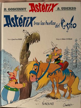 Astérix tras las huellas del grifo