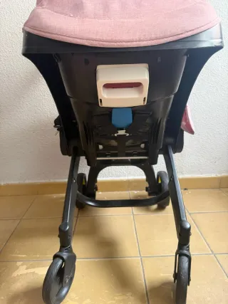 Carrito Bebé 4 en 1 Rosa