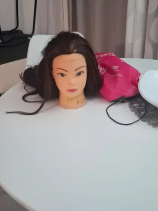 Maleta Maquillaje y Cabeza Maniquí