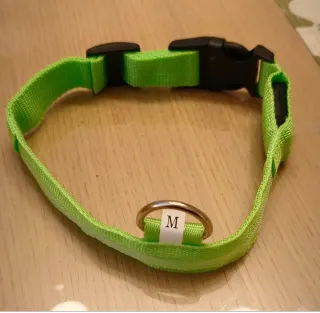 Collare per Cani in nylon con LED M ⭐ Nuovo ⭐