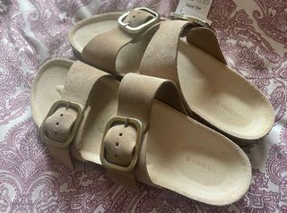 Sandalias Oysho Beige Talla 38