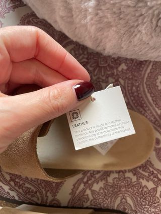 Sandalias Oysho Beige Talla 38