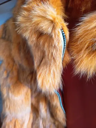 Chaleco pelo conejo talla única