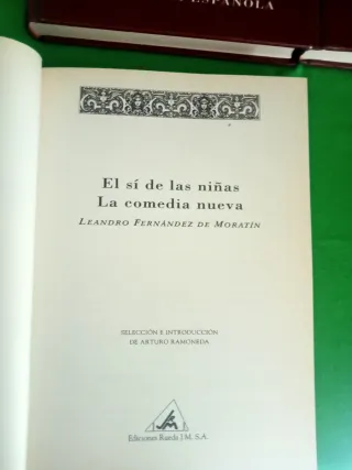 Lote de 4 Clásicos de la Literatura Española.