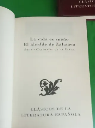 Lote de 4 Clásicos de la Literatura Española.