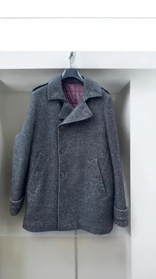 Cappotto John Barritt lana uomo taglia 52