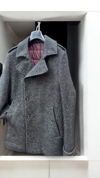 Cappotto John Barritt lana uomo taglia 52