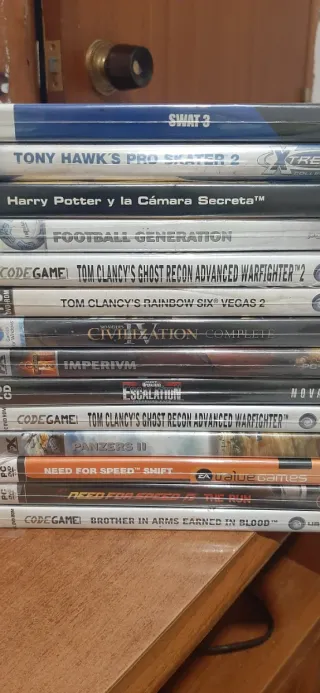 Lote Videojuegos PC: SWAT 3, Tony Hawk's Pro Skate